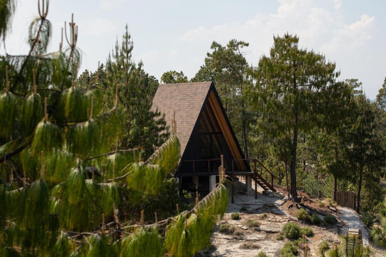 Camotepec Cabanas Chalets Piedra Alta Zacatlan מראה חיצוני תמונה