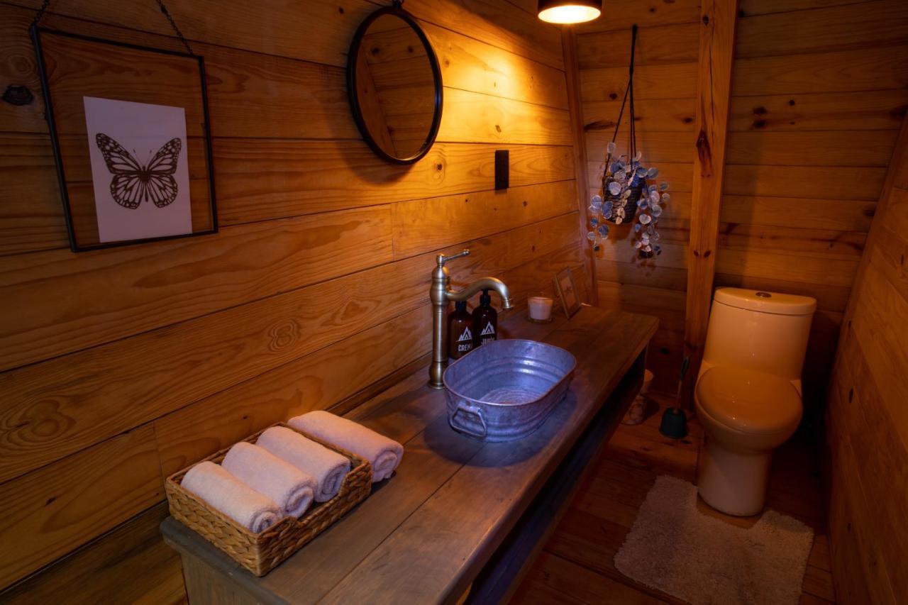 Camotepec Cabanas Chalets Piedra Alta Zacatlan מראה חיצוני תמונה